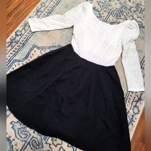 Ark & Co. Black and White Dress